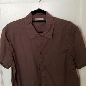 Prada Short-Sleeve Button-Up